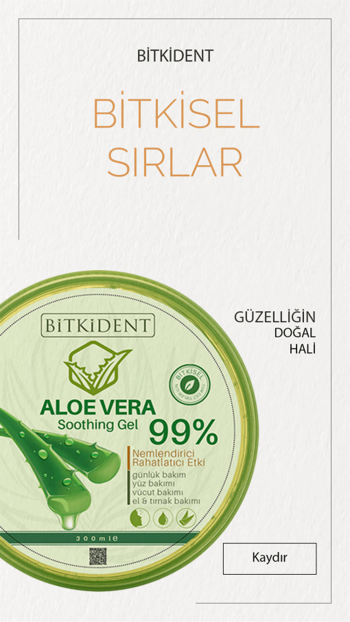 Bitkident Aloe Vera Nemlendirici Jel - Görsel 3